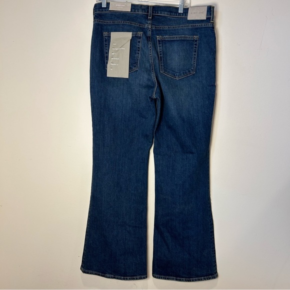 Everlane High Rise Flare Jeans Women Size 32x32 Medium Wash 5 Pocket NWT - Picture 6 of 11